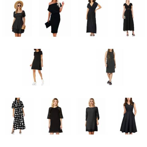 Die 10 besten schwarzen eleganten Kleider für das Jahr 2023