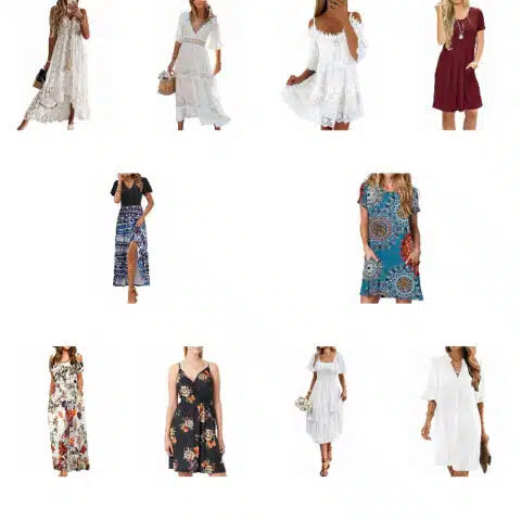 Die 10 besten weißen Kleider für den Sommer 2023