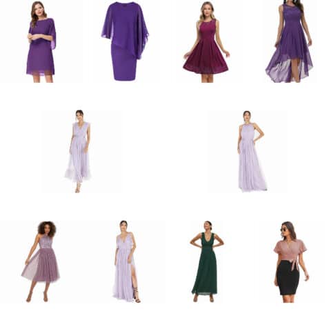 Die 10 besten festlichen lila Damenkleider für das Jahr 2023