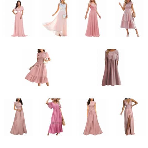 Die 10 besten rosa langen Kleider für 2023
